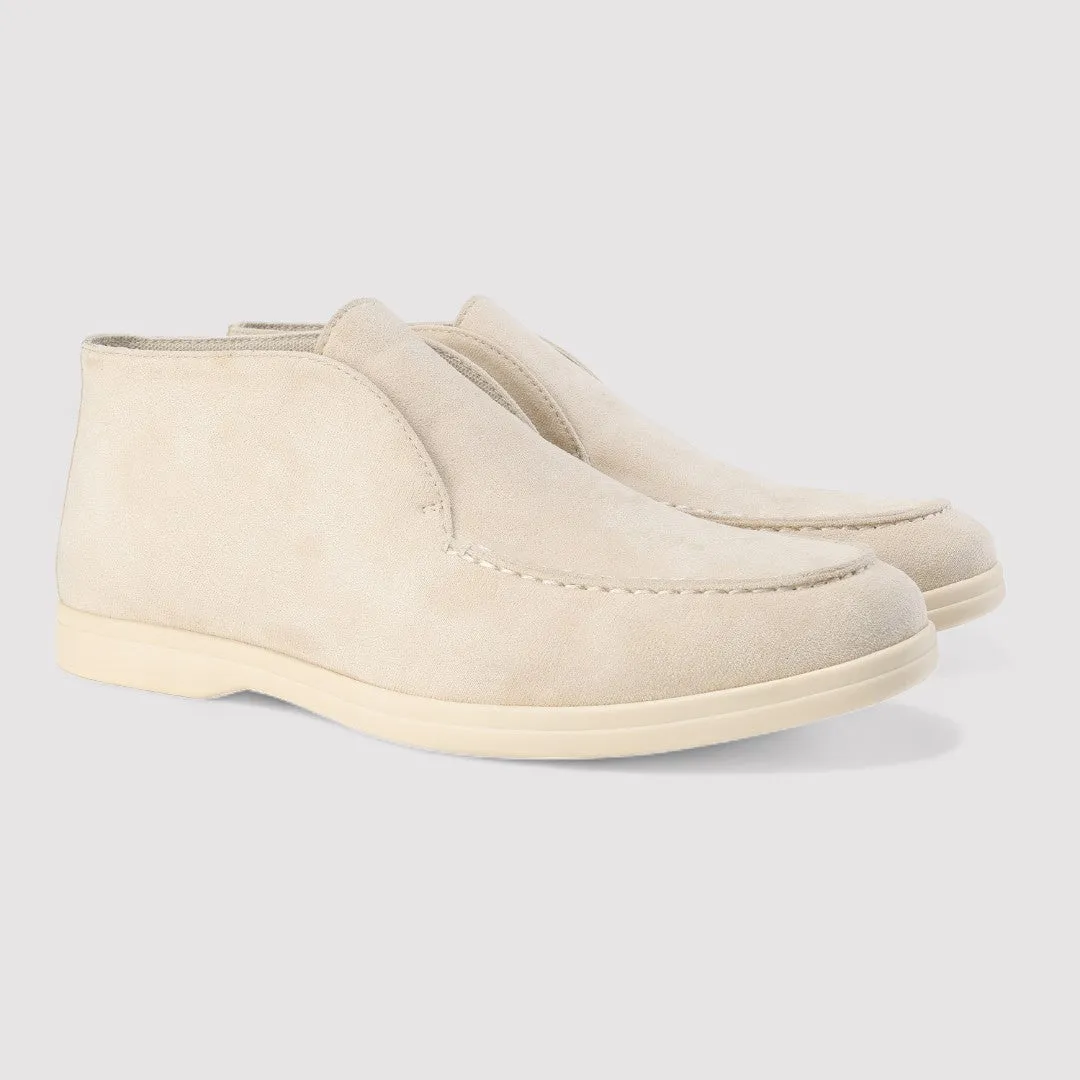 Ancien | Old Money High Suede Loafers