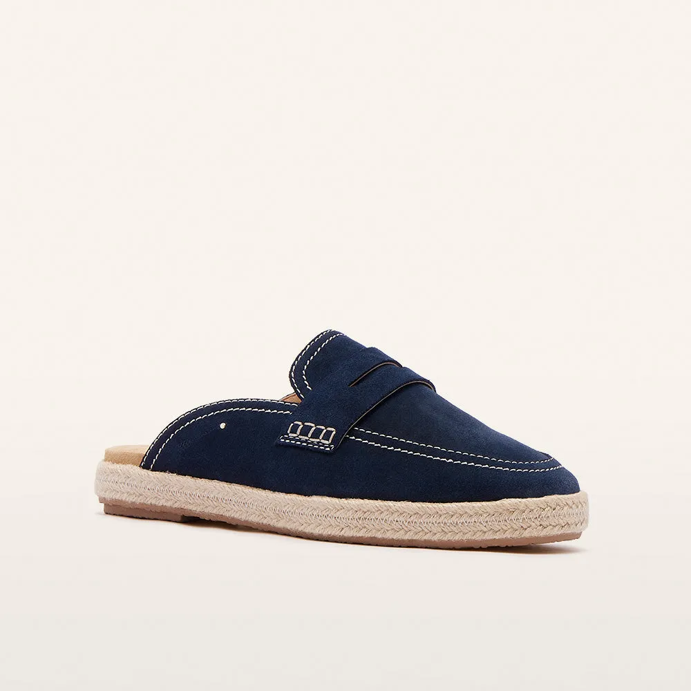 Arlie Navy Suede