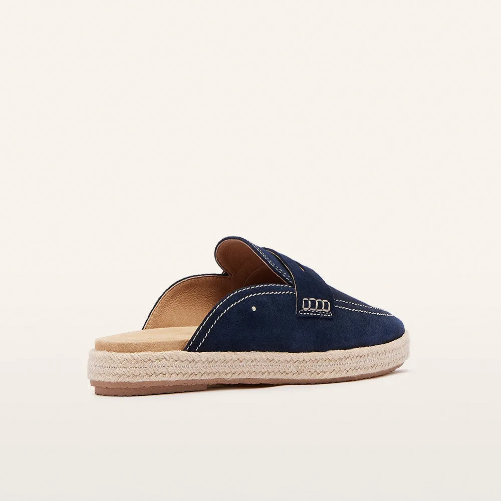 Arlie Navy Suede