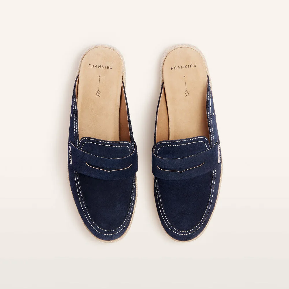 Arlie Navy Suede