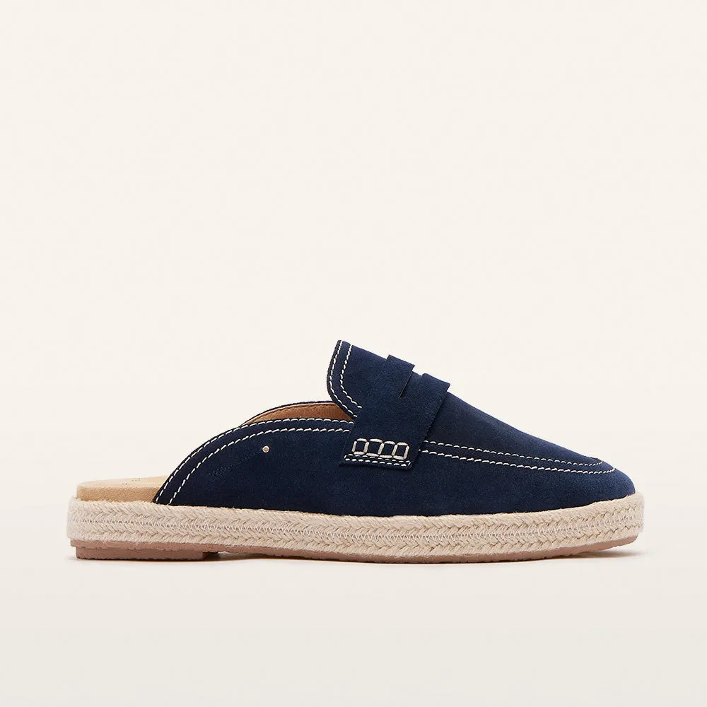 Arlie Navy Suede