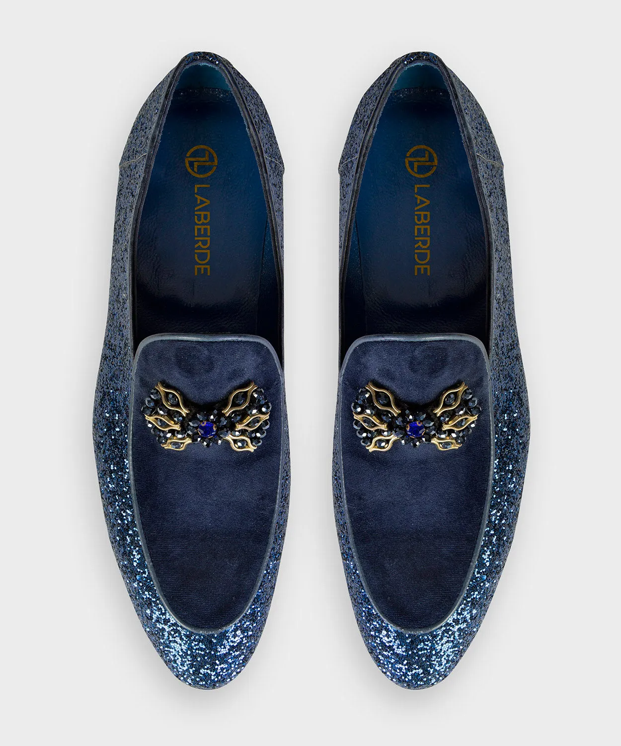 Blue Suede Loafers