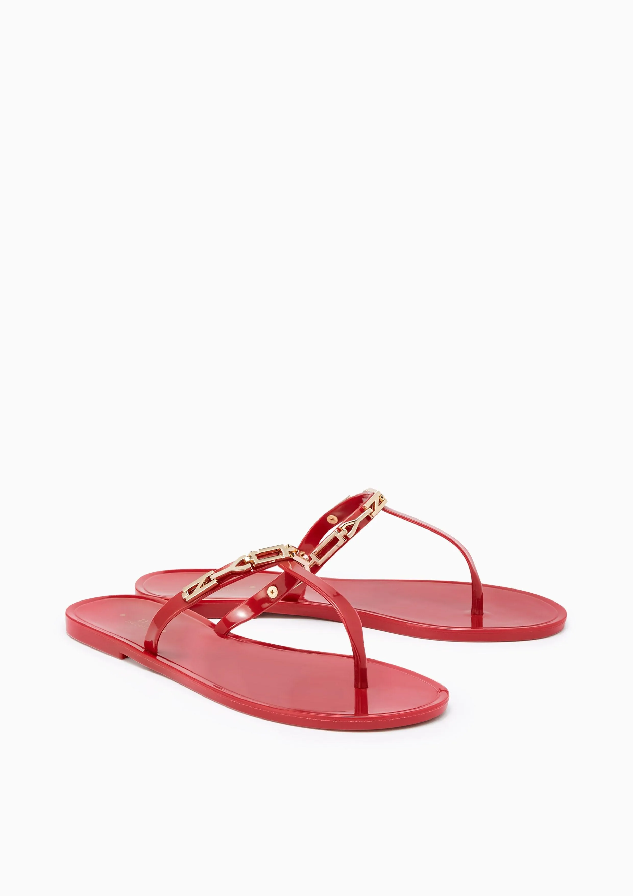 Bramble Flat Sandals Red