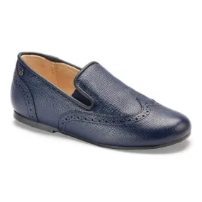 David - Navy Patent Leather Slip On for Boy by Manuela de Juan