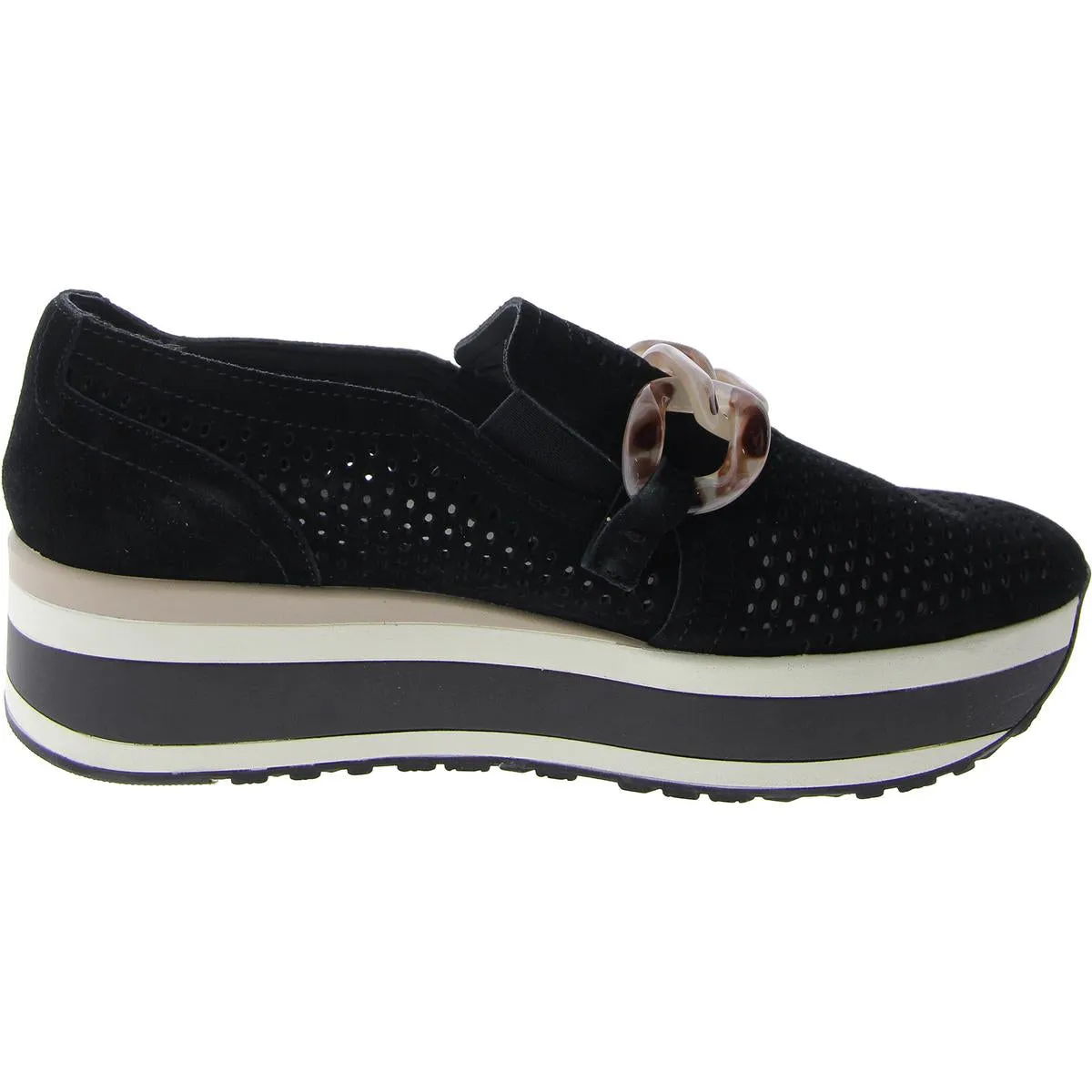 Dolce Vita Womens Slip On Platforms Slip-On Sneakers