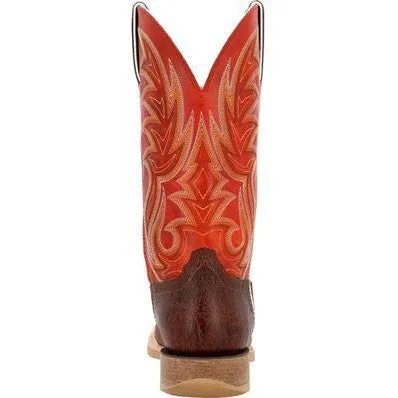 Durango Men's Rebel Pro 12" Soft Toe Western Classic Boot- Crunch/Red- DDB0476