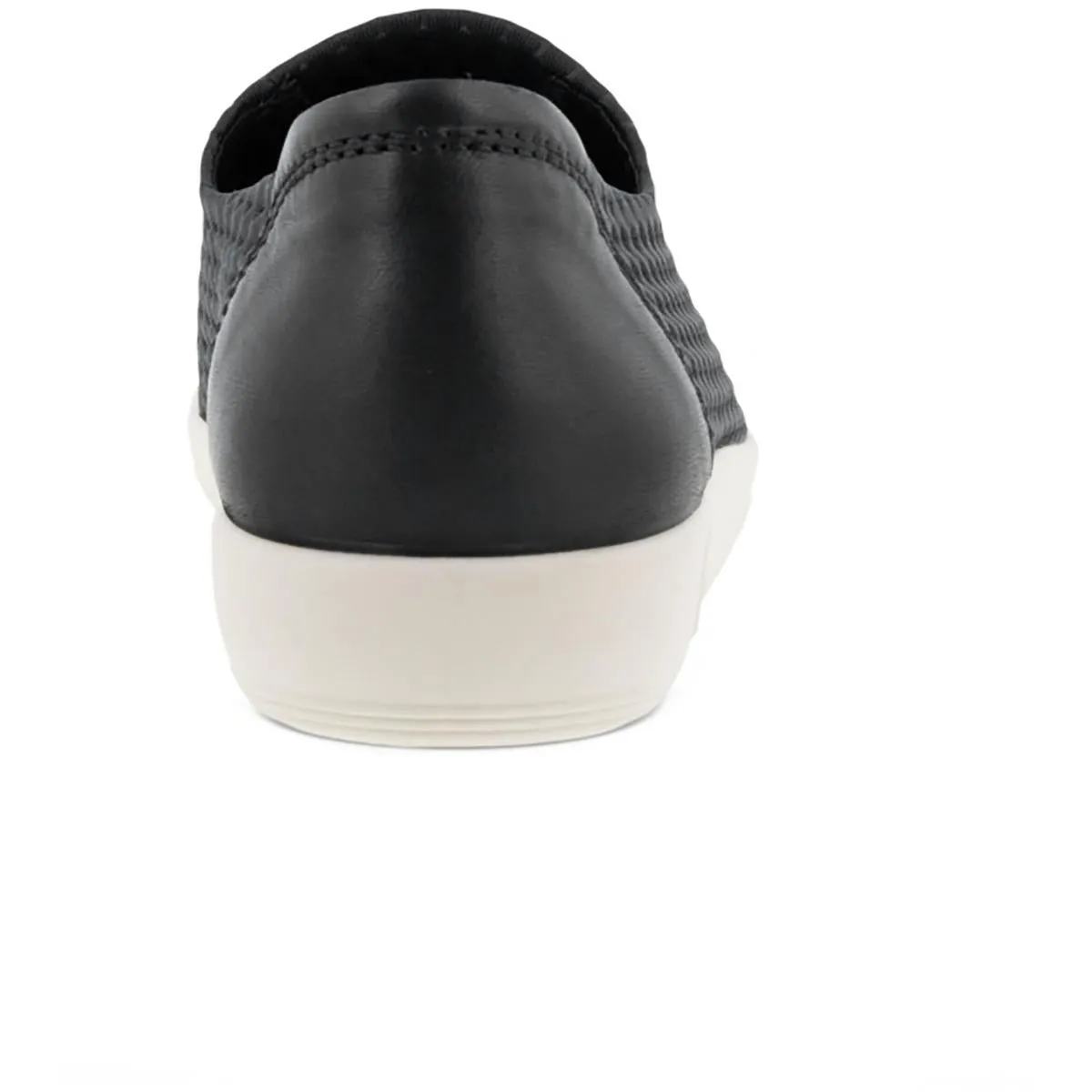 ECCO Womens Faux Leather Lifestyle Slip-On Sneakers