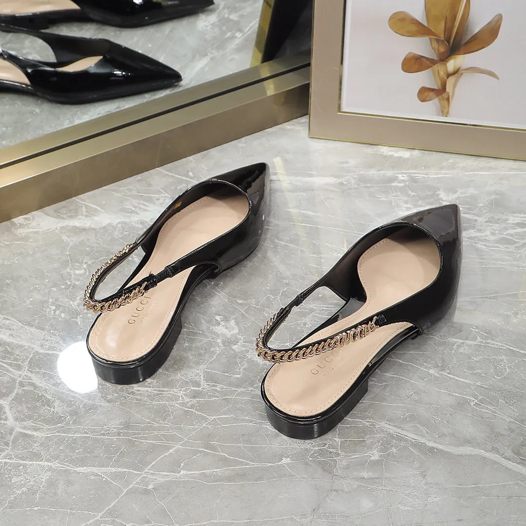 GG  Signoria Ballet Flat Black