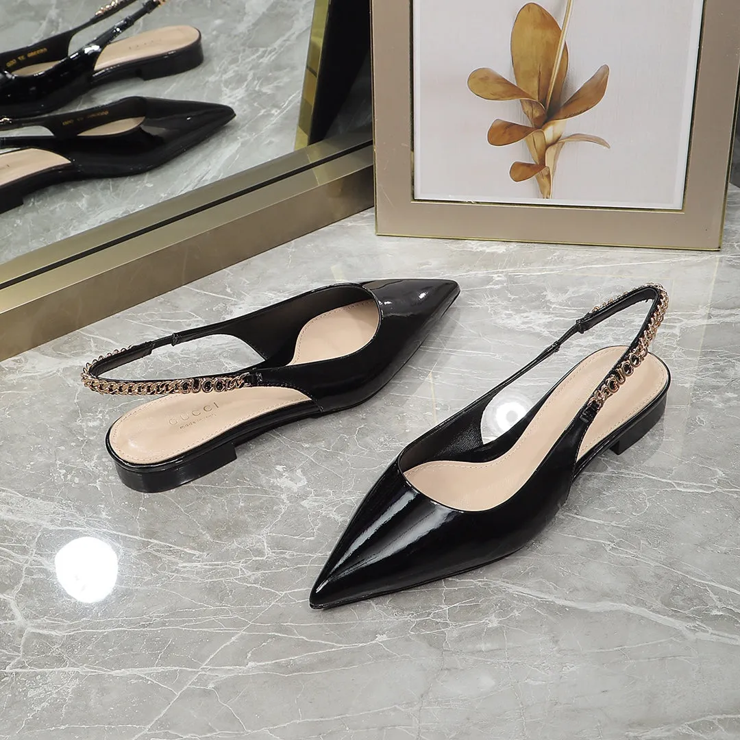 GG  Signoria Ballet Flat Black