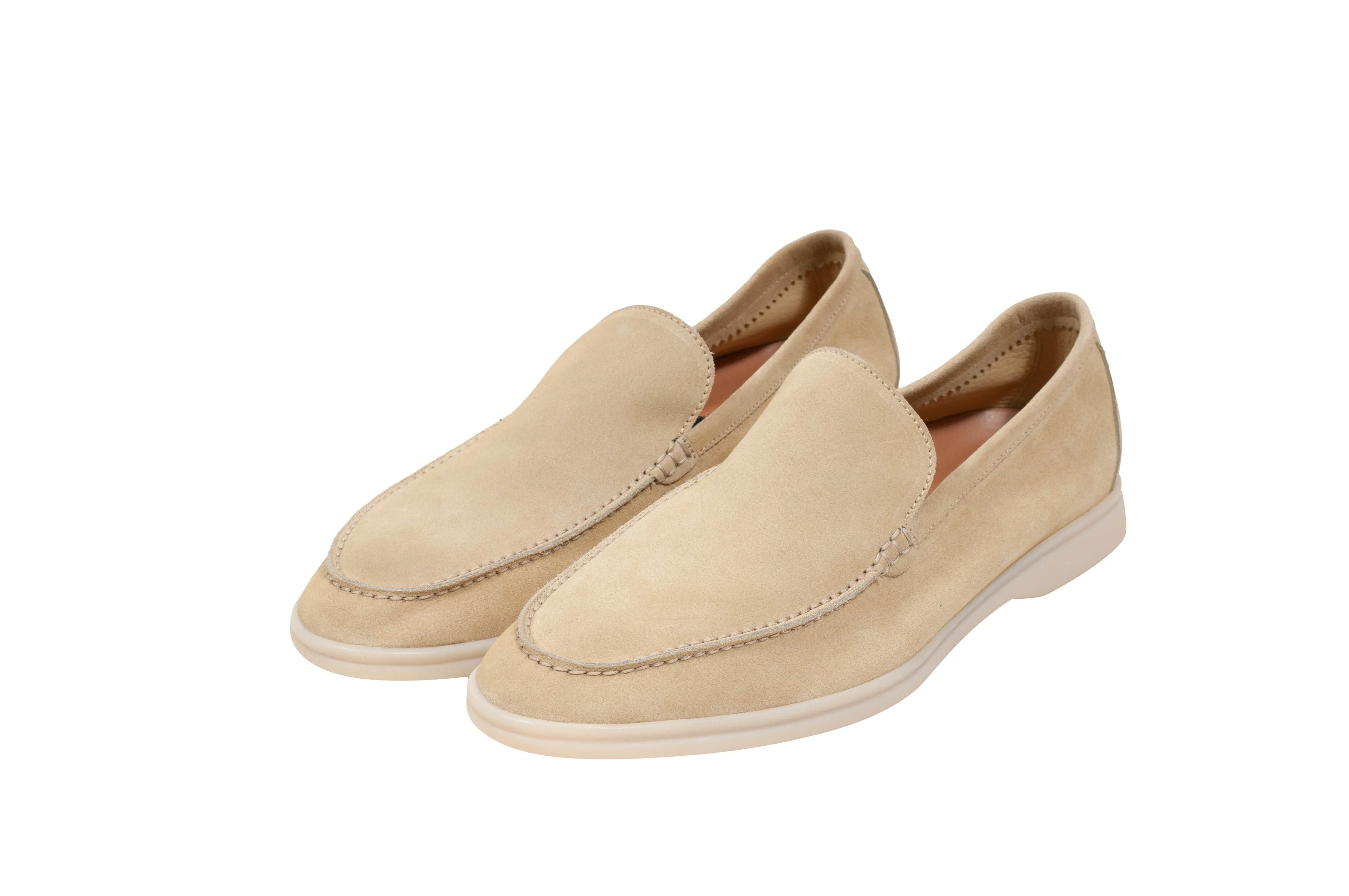 Golden Glow Light Tan Summer Walk Slip Ons