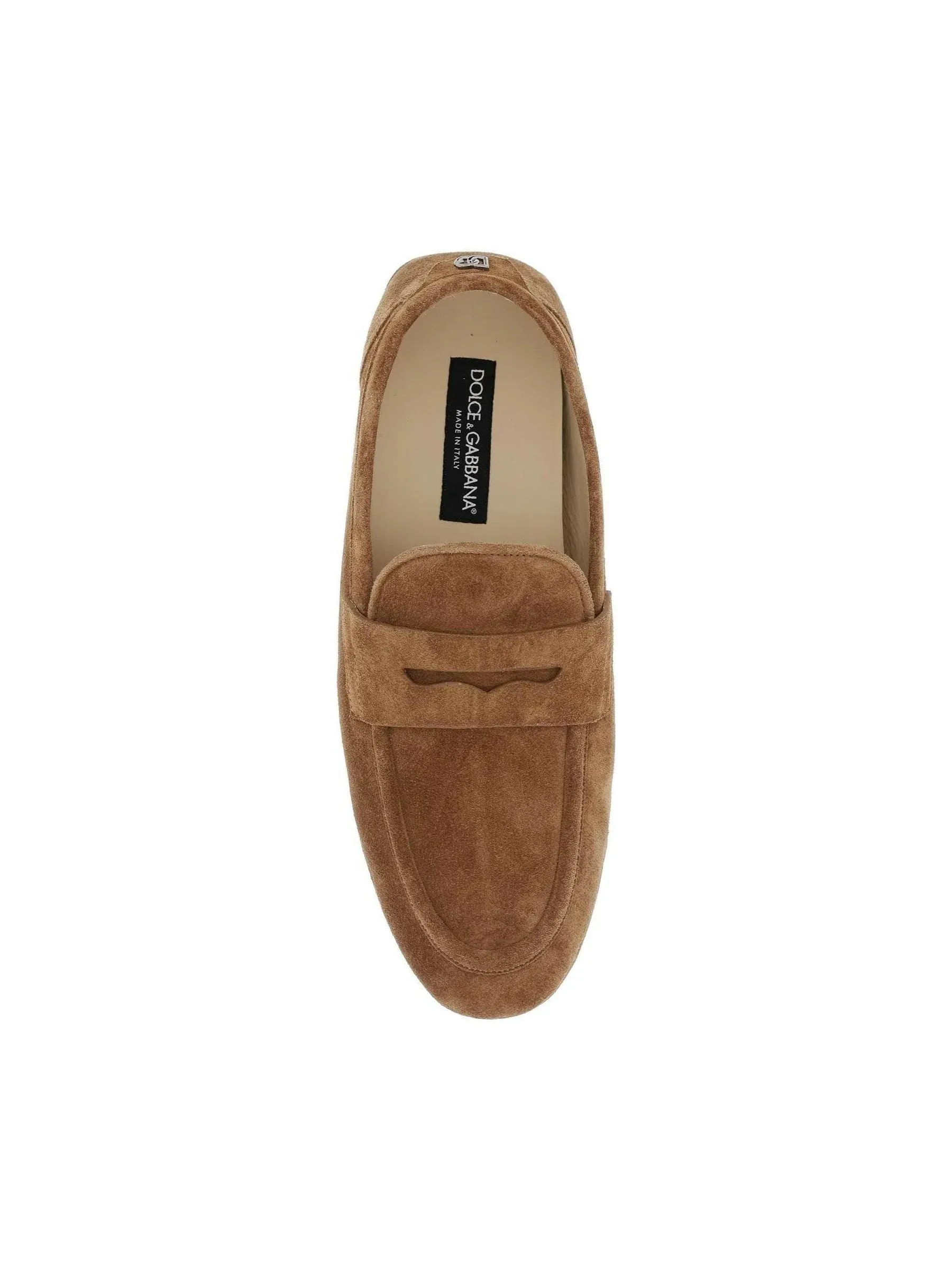 Hazelnut Calf Suede Loafers