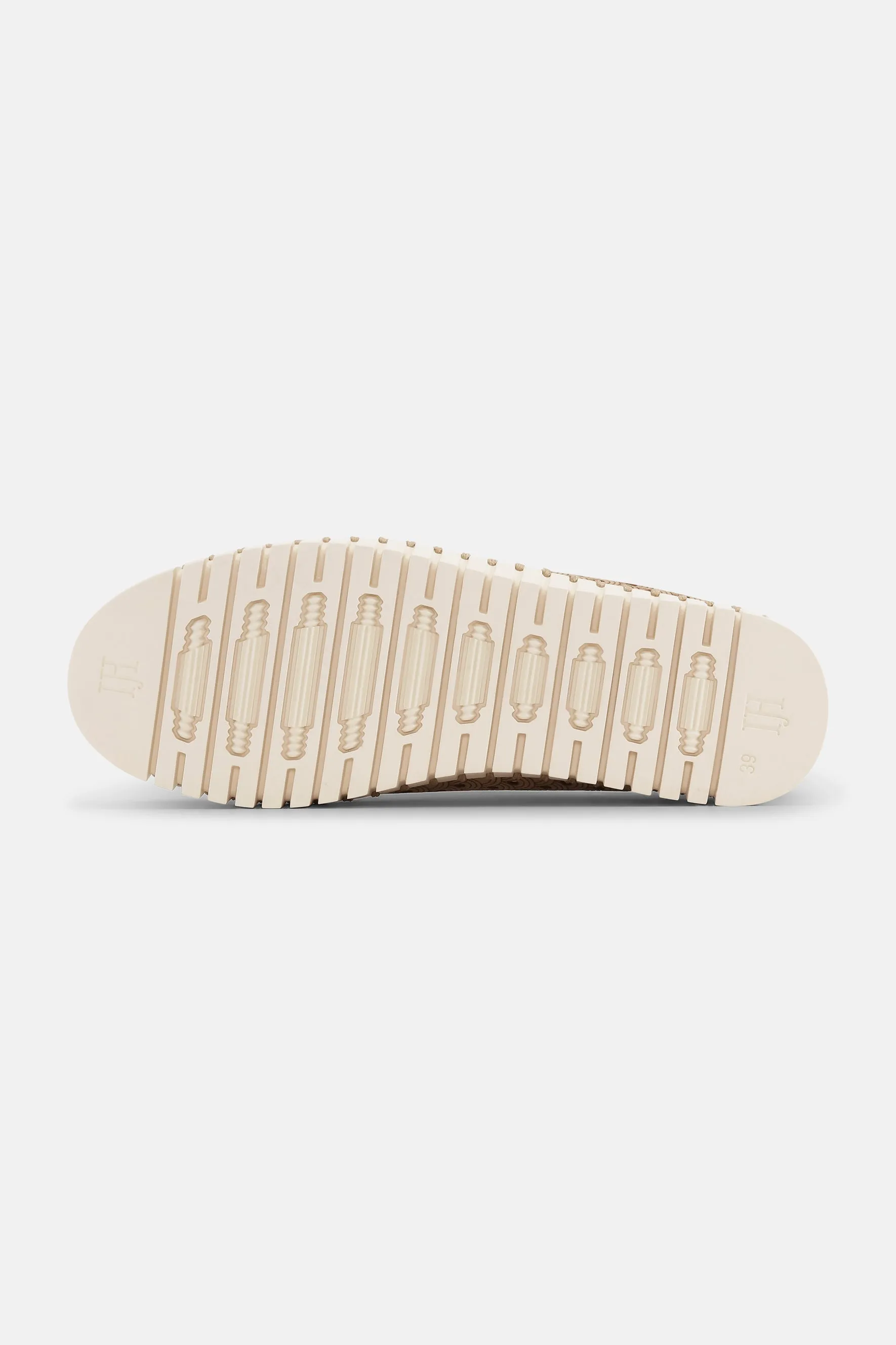 Ilse Jacobsen Hornbæk Tulip3373 Platform Sneakers  | Latte 110