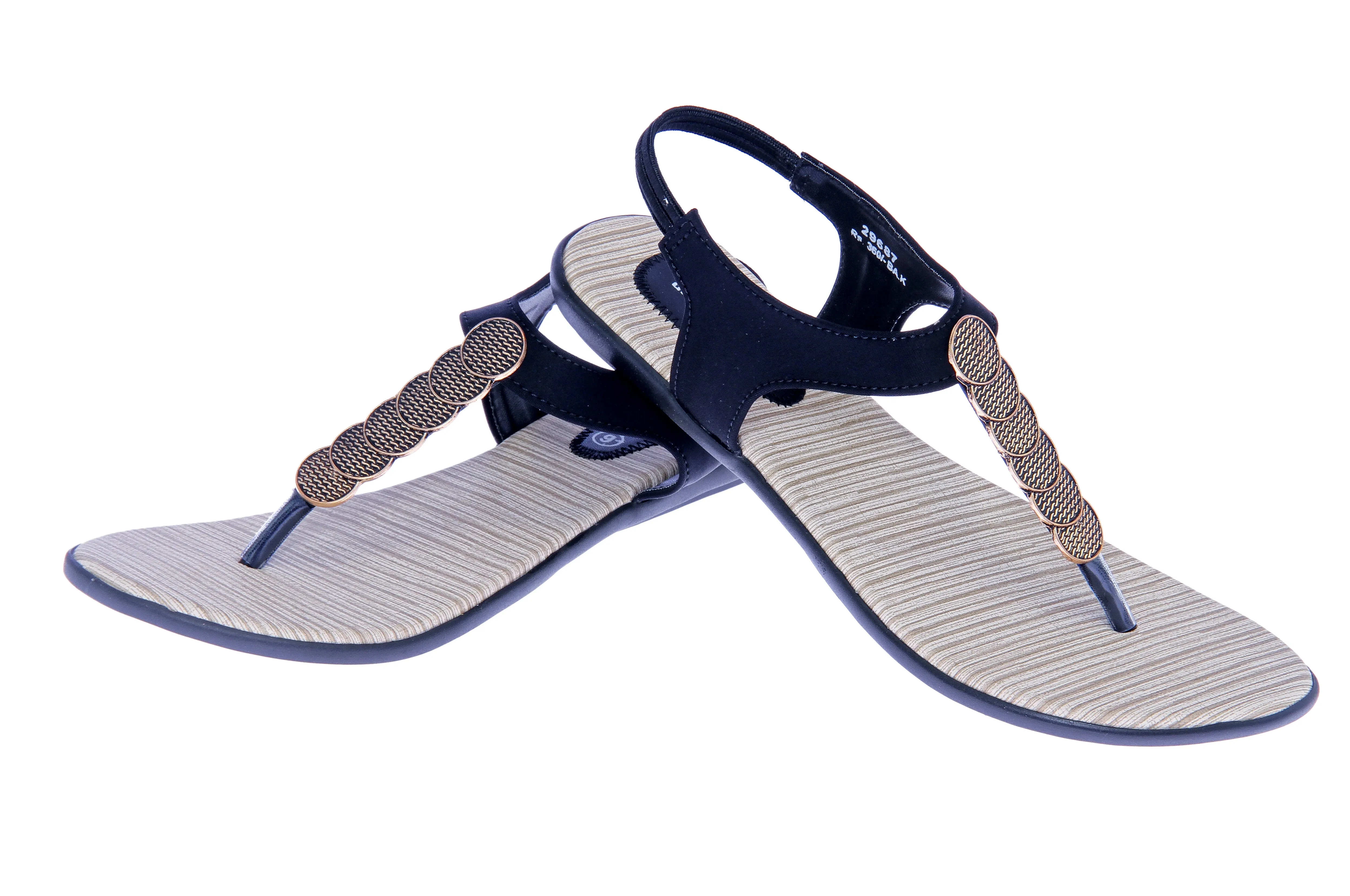 LADIES FLAT SANDAL 29687