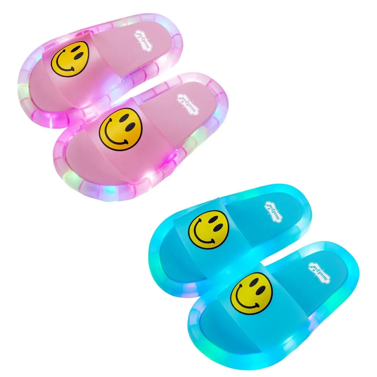 Light Up Smiley Face Sandals - Mudpie