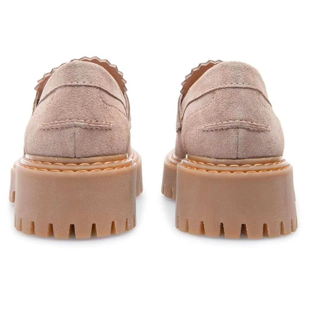 Matter Loafer Suede - Taupe