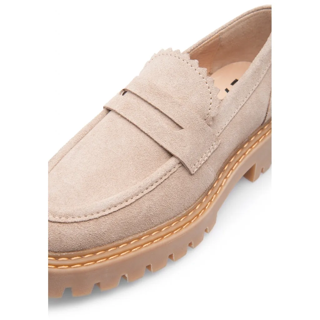 Matter Loafer Suede - Taupe