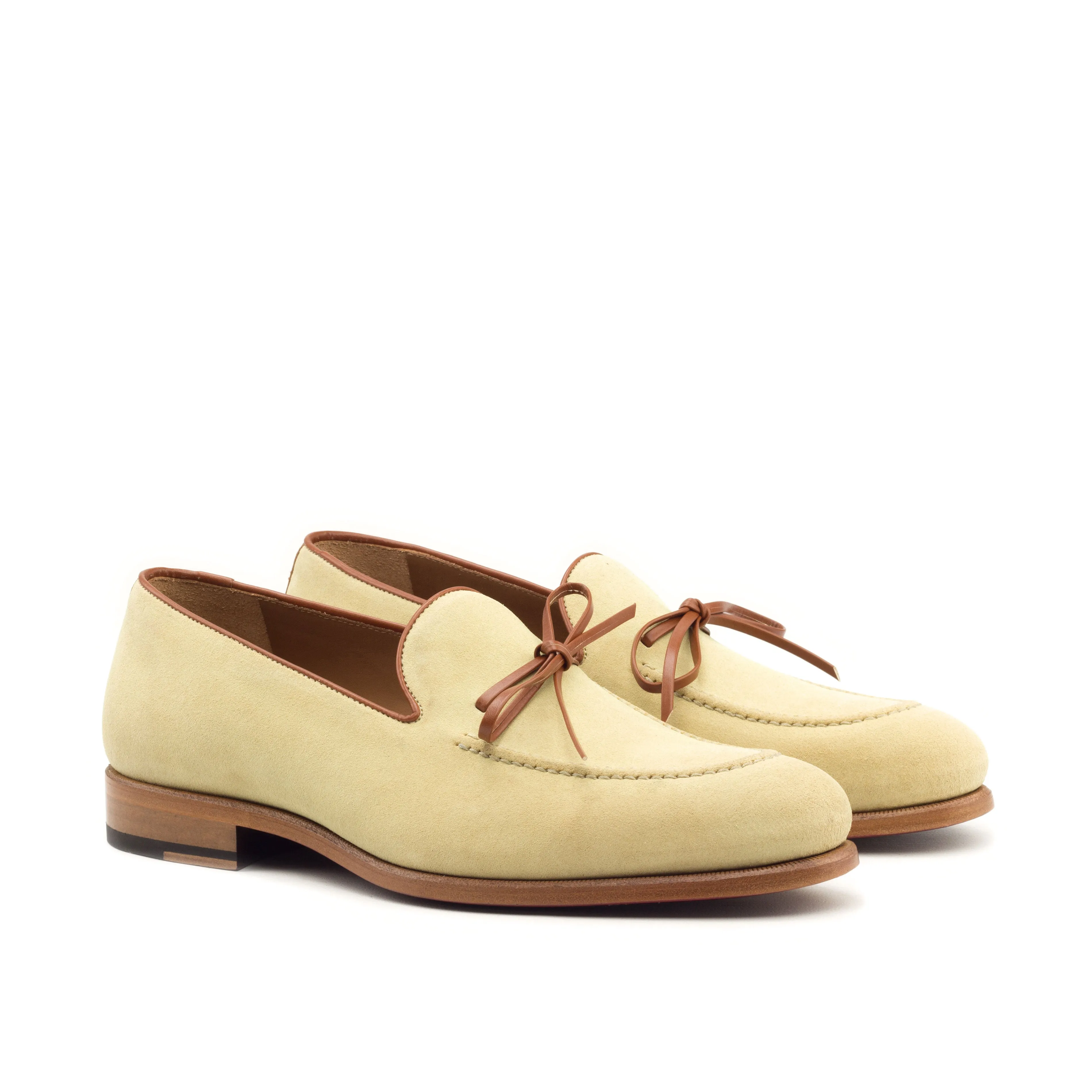 OG Loafer Bow - Lux Suede Sand