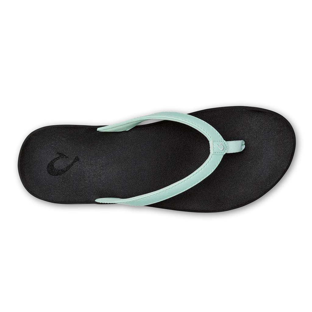 Olukai W Puawe SEA GLASS / BLACK