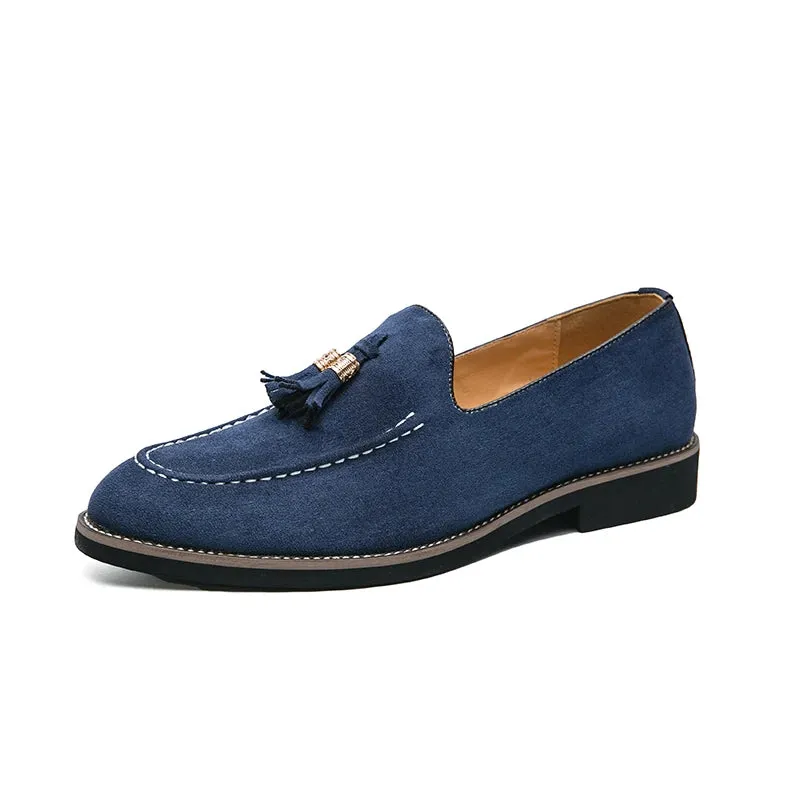 OXFORD SUEDE TASSEL LOAFER