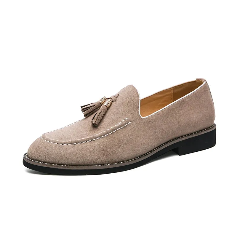 OXFORD SUEDE TASSEL LOAFER