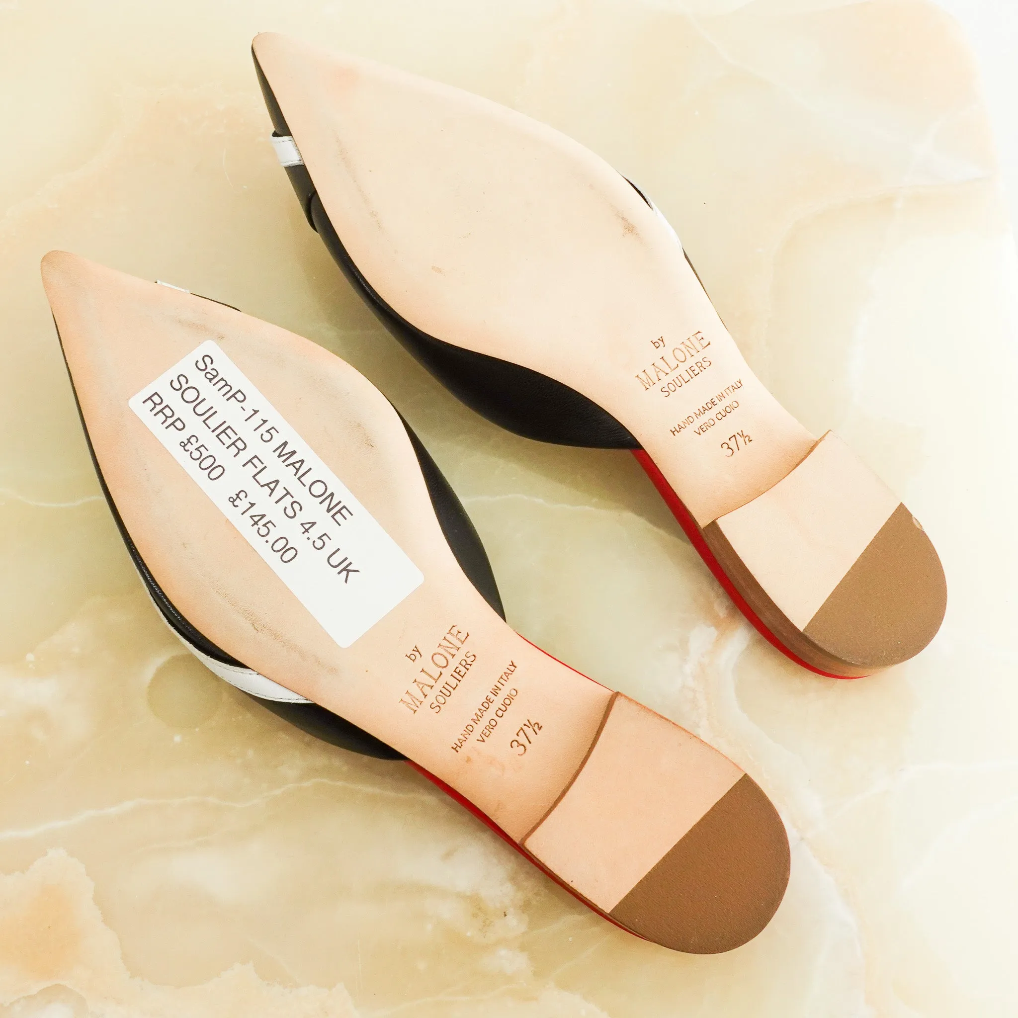 Pointed toe flats RRP £500-Final Sale