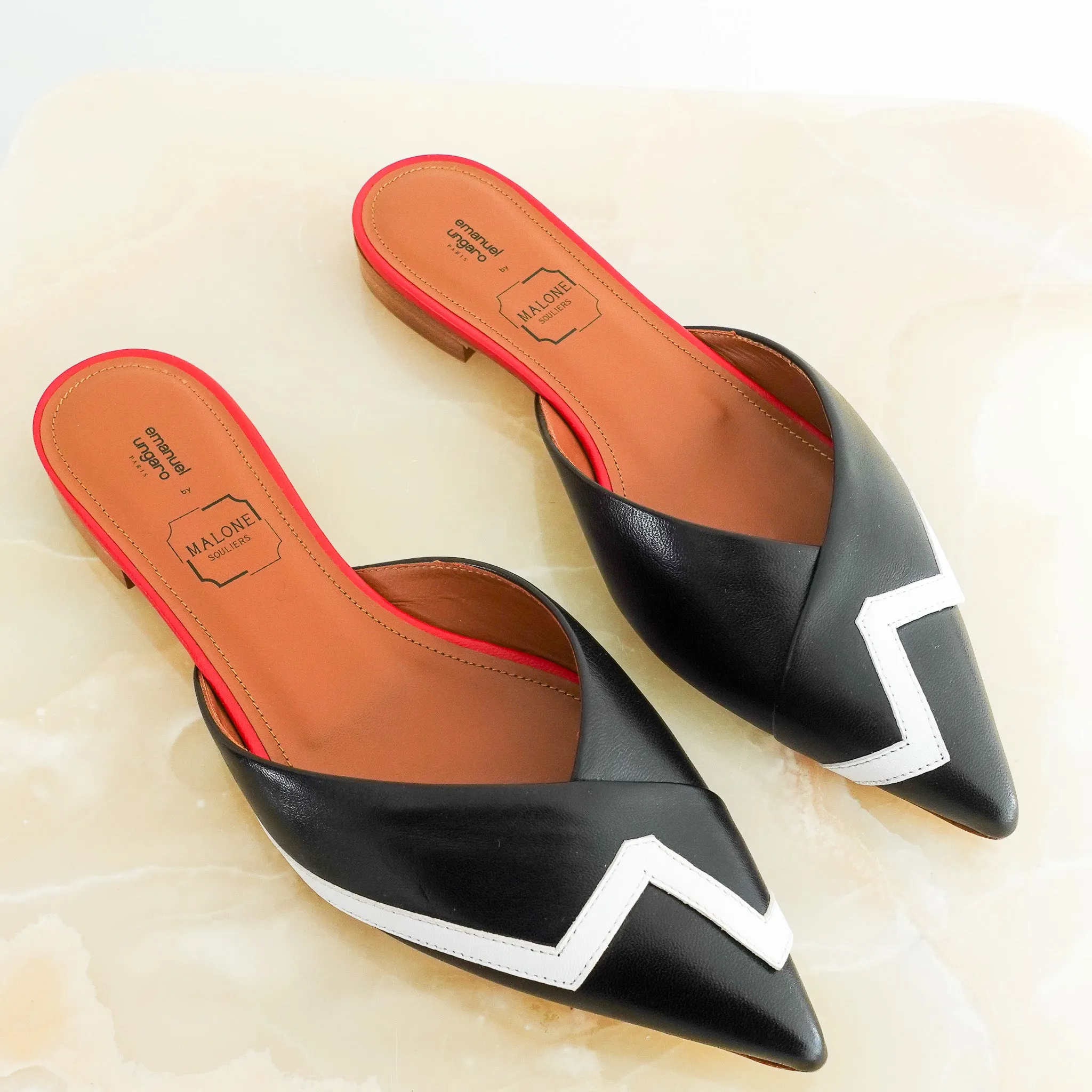 Pointed toe flats RRP £500-Final Sale