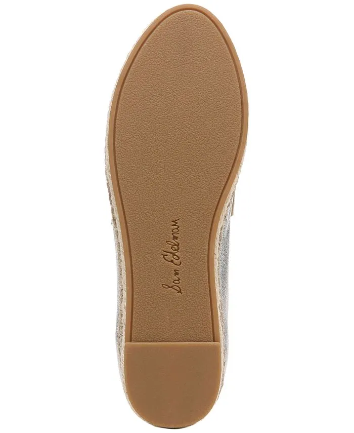 Sam Edelman Kai Tailored Platform Espadrille Loafer Flats