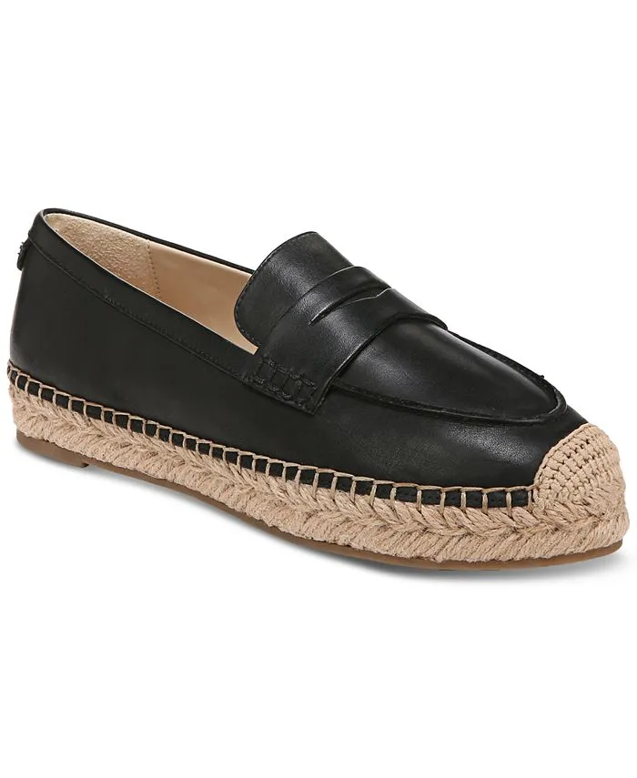 Sam Edelman Kai Tailored Platform Espadrille Loafer Flats