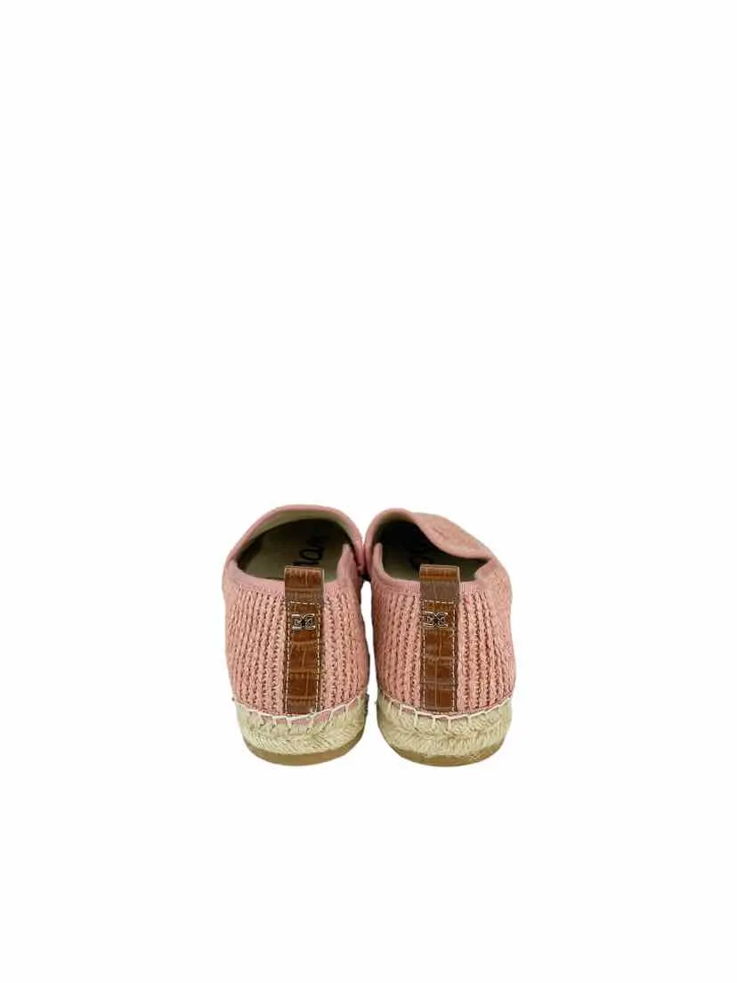 Sam Edelman, Women's Khloe Espadrille Flats, Dusty Rose, Size 8.5