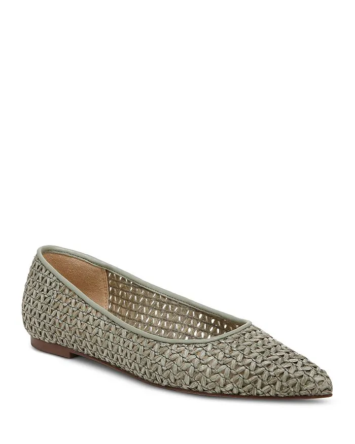 Sam Edelman Women's Wanda Pointed Toe Woven Flats