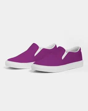 Shaded Purple Slip-On Canvas Sneakers | Women's | C38M100Y0K30