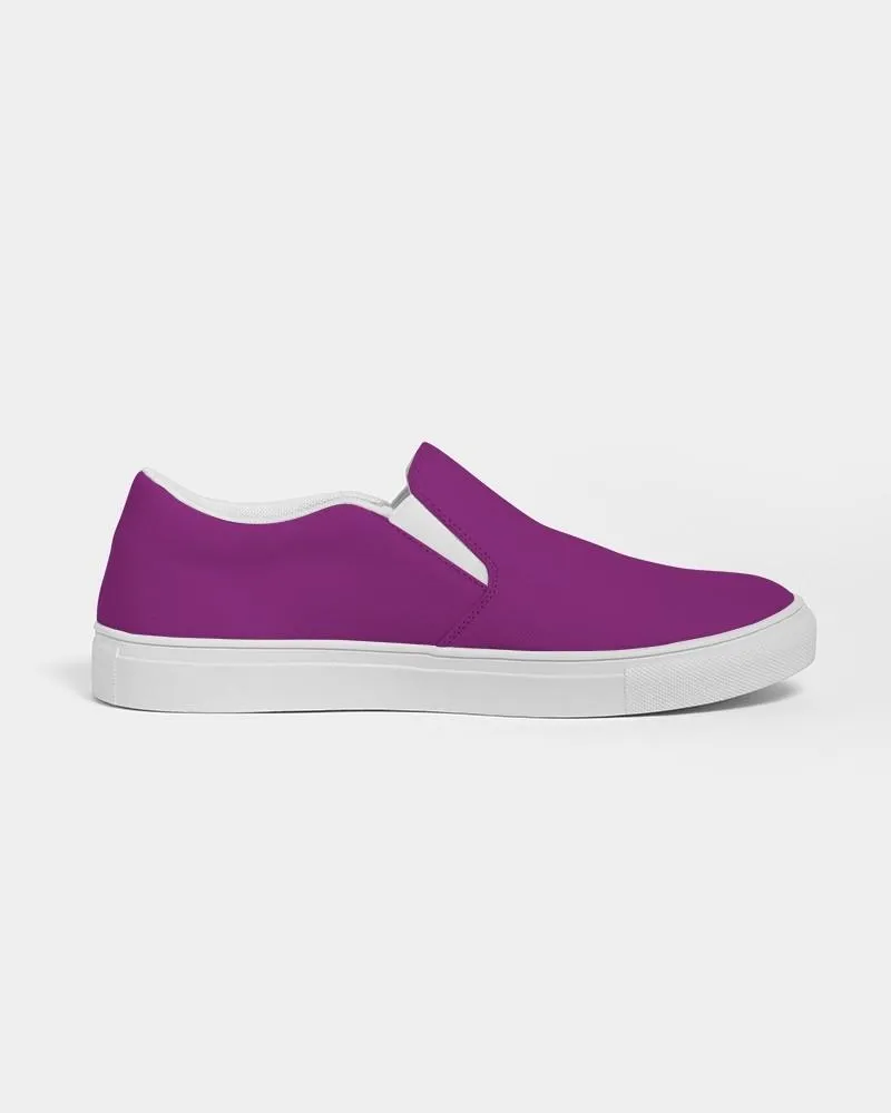 Shaded Purple Slip-On Canvas Sneakers | Women's | C38M100Y0K30