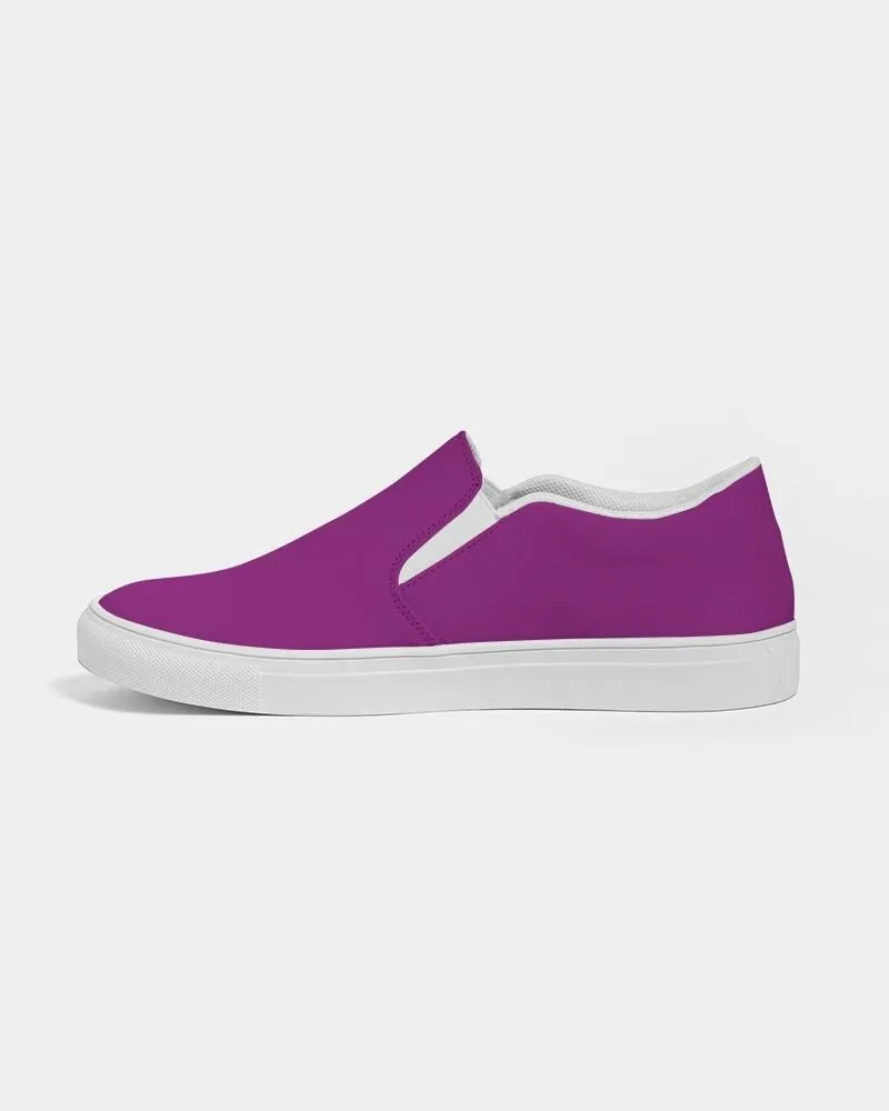 Shaded Purple Slip-On Canvas Sneakers | Women's | C38M100Y0K30