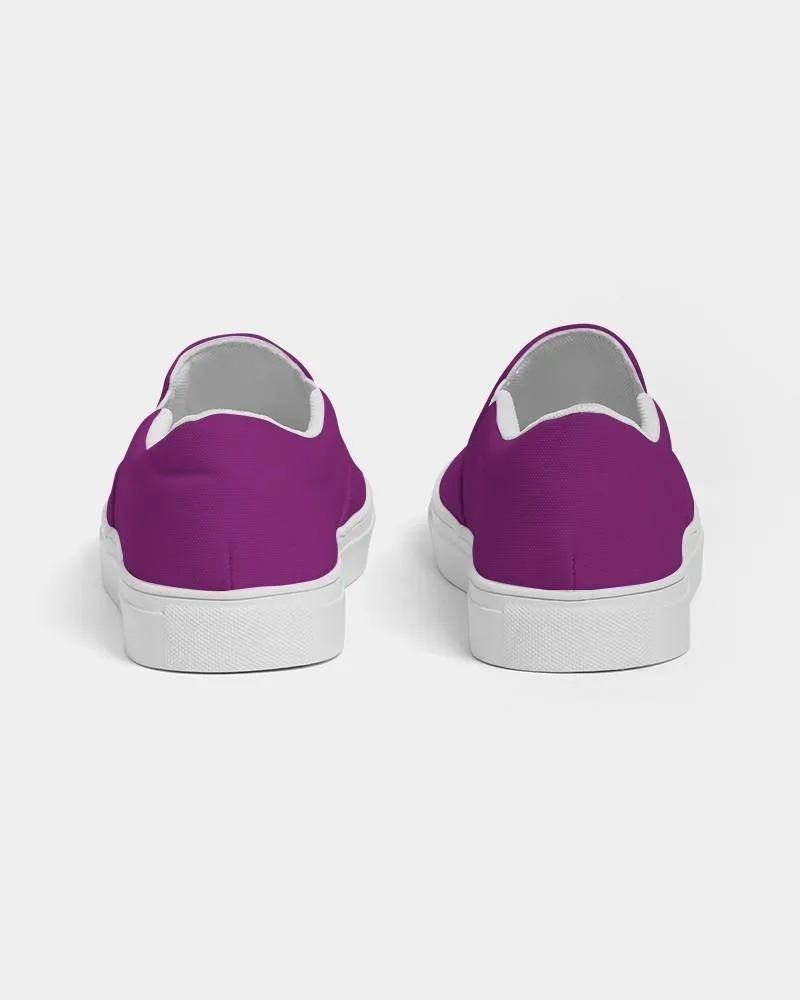 Shaded Purple Slip-On Canvas Sneakers | Women's | C38M100Y0K30