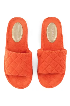 SOL POOL SLIDES, ORANGE