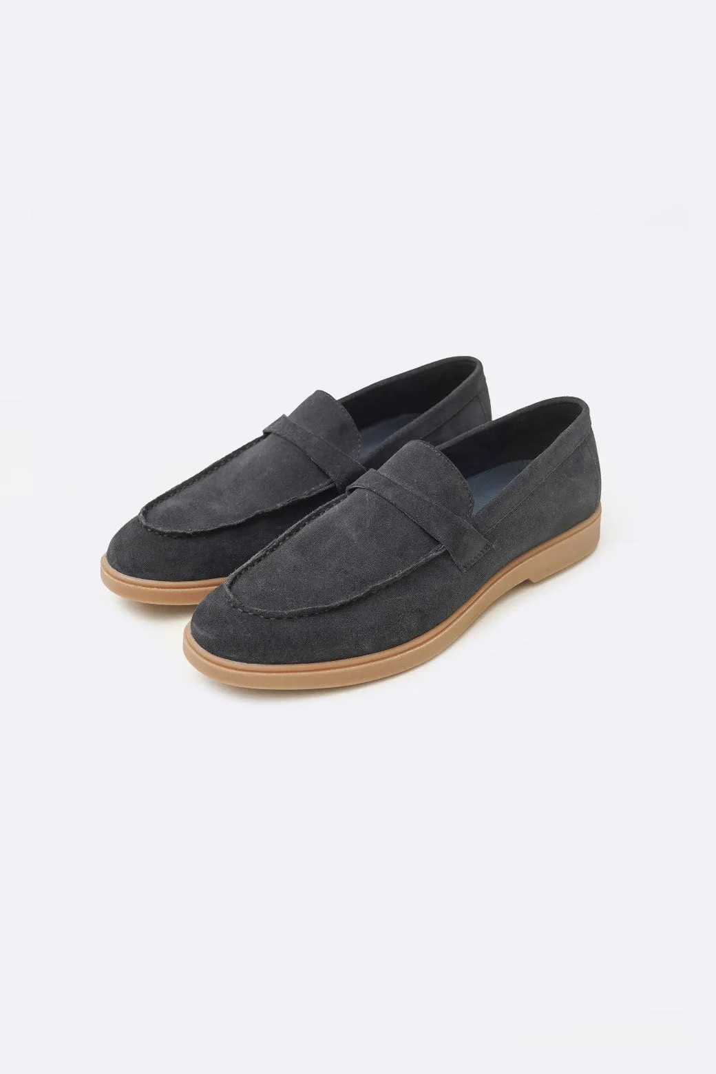 SUEDE LEATHER LOAFERS