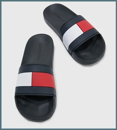 TOMMY HILFIGER FLAG POOL SLIDE