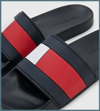 TOMMY HILFIGER FLAG POOL SLIDE