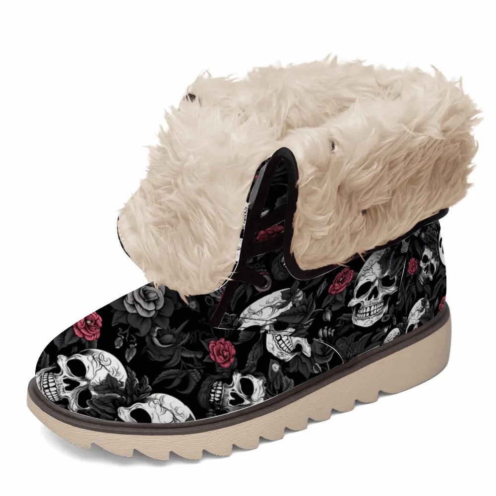 Treadz Unisex Winter Boots - Skull Rebel