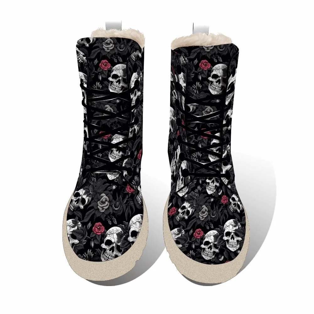 Treadz Unisex Winter Boots - Skull Rebel