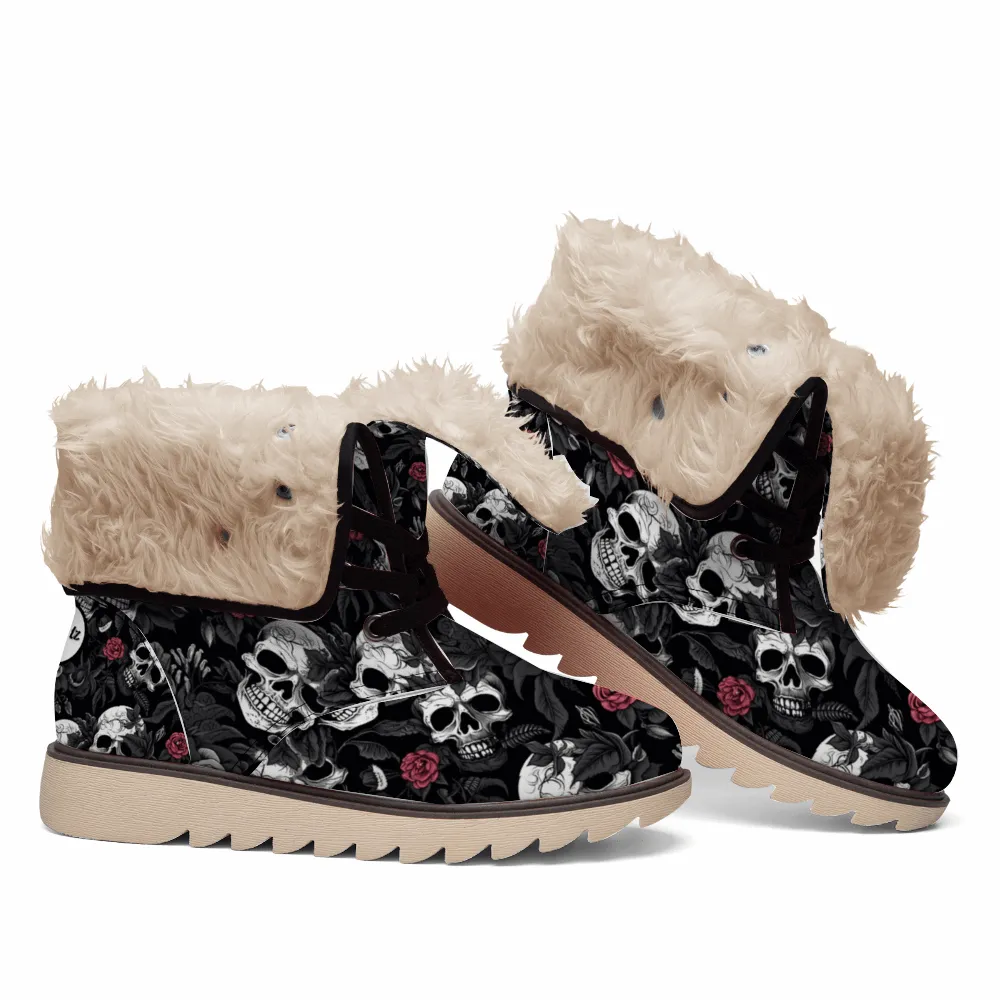 Treadz Unisex Winter Boots - Skull Rebel