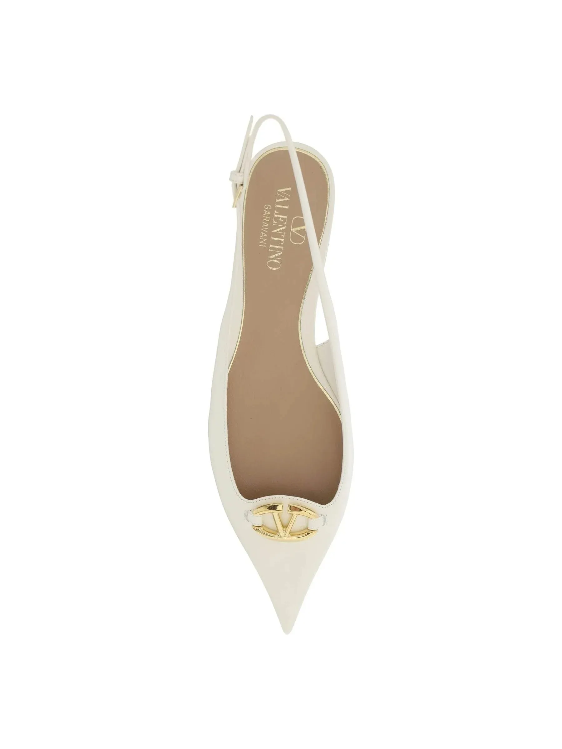 VLogo Ballerina Flats