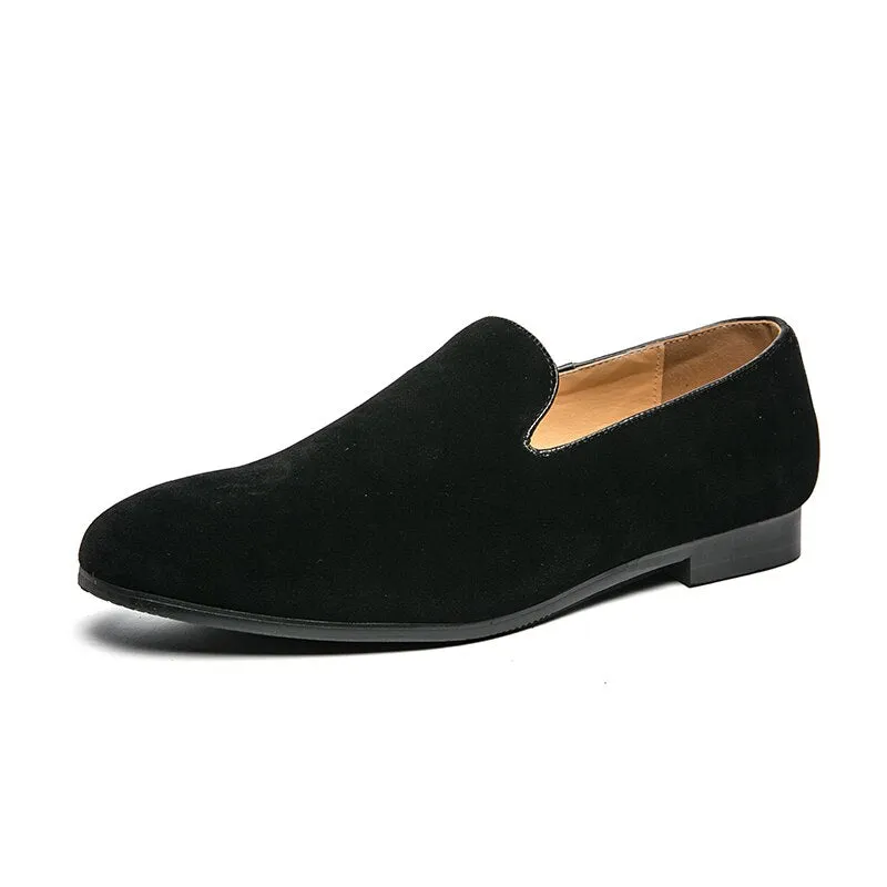 West Louis™ Designer Slip-On Suede Lightweight Loafers