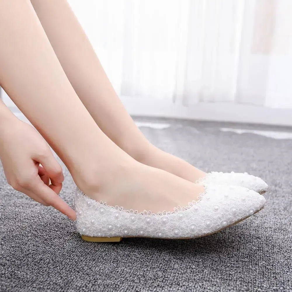 With You I Smile Flat Shoes