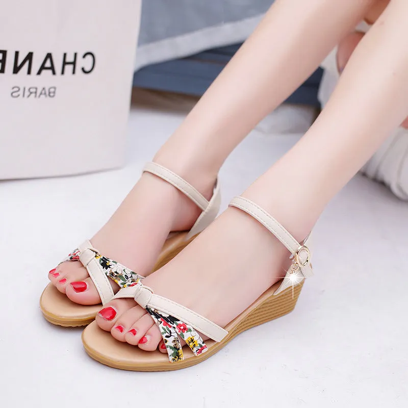 Women Sandals Wedge Shoes Woman Spring Summer Flat Sandals Beach Women Shoes Casual Ladies Sandals