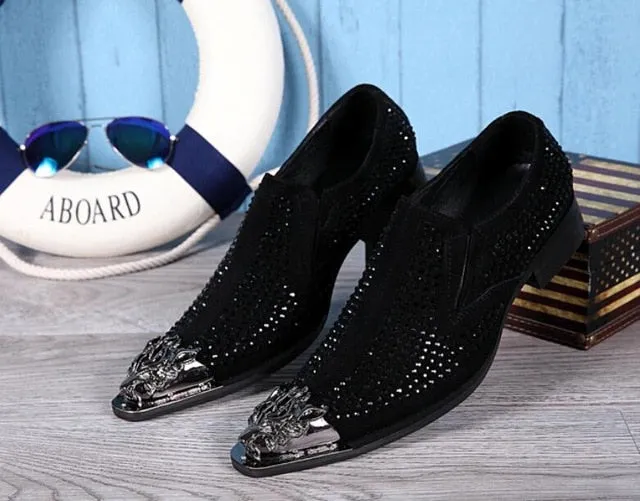 Zigi Pointed Toe Men Shoes